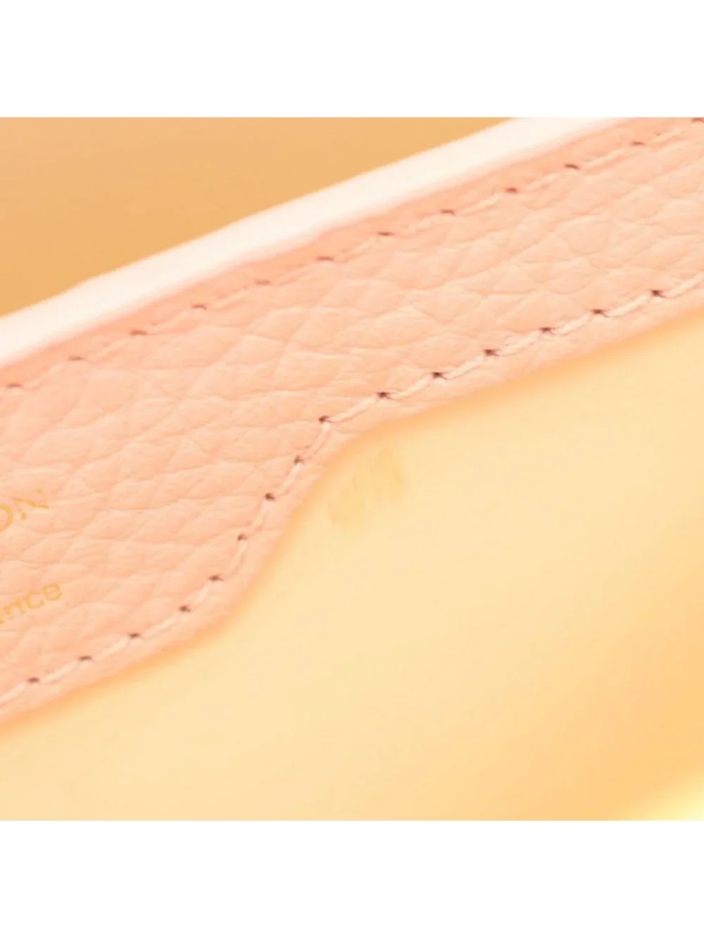 Louis Vuitton Handbag Capucines BB 2-Way Pink Leather